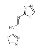 Methanimidamide,N,N'-di-1,3,4-thiadiazol-2-yl- 结构式