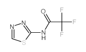 2,2,2-三氟-N-(1,3,4-噻二唑-2-基)乙酰胺 结构式