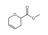 3,6-二氢-2H-吡喃-2-羧酸甲酯 结构式