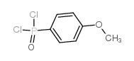 4-甲氧苯基膦酰二氯 结构式
