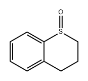 3,4-二氢-2H-1-苯并噻喃-1-氧化物 结构式