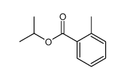 2-甲基苯甲酸异丙酯 结构式