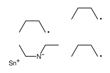 Stannanamine, 1,1,1-tributyl-N,N-diethyl- 结构式