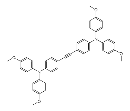 BIS[4-[N,N-DI(4-METHOXYPHENYL)AMINO]PHENYL]ACETYLENE 结构式