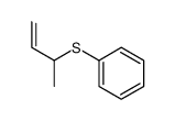 Benzene, [(1-methyl-2-propenyl)thio]- 结构式