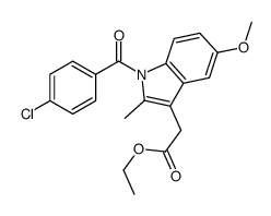 吲哚美辛EP杂质I 结构式