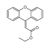 Acetic acid, 2-(9H-xanthen-9-ylidene)-, ethyl ester 结构式