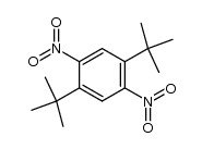 1,4-二叔丁基-2,5-二硝基苯 结构式