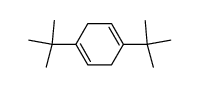 1,4-二叔丁基-1,4-环己二烯 结构式