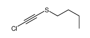 Butane, 1-[(2-chloroethynyl)thio]- 结构式