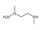 Ethanamine, N-methyl-2-(1-methylhydrazinyl)- 结构式