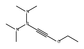 Boranediamine, 1-(ethoxyethynyl)-N,N,N',N'-tetramethyl- (9CI) 结构式