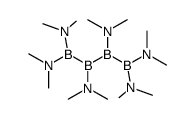 十二甲基六氨基四硼烷(6) 结构式