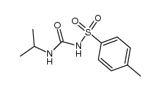 对甲苯磺酰异丙脲 结构式