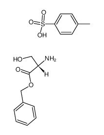 L-丝氨酸苄酯对甲苯磺酸盐 结构式