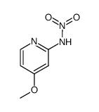 4-甲氧基-N-硝基-2-吡啶胺 结构式