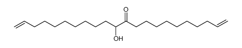 12-羟基-1,21-二十二碳二烯-11-酮 结构式