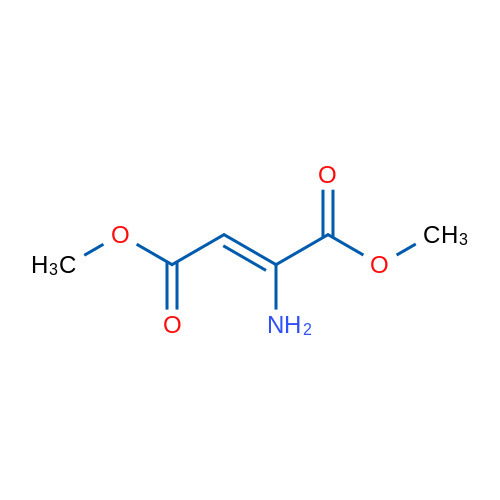(Z)-Dimethyl 2-aminofumarate 结构式