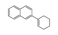2-(cyclohex-1-en-1-yl)naphthalene 结构式
