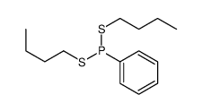 Phenylphosphonodithious acid dibutyl ester 结构式