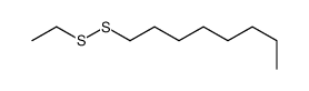 Disulfide, ethyl octyl (9CI) 结构式