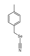 Selenocyanic acid, (4-methylphenyl)methyl ester 结构式