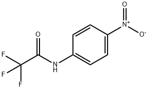 2,2,2-三氟-N-(4-硝基苯基)乙酰胺 结构式