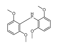 双(2,6-二甲氧基苯基)膦 结构式