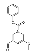 1(2H)-Pyridinecarboxylic acid, 5-formyl-3-methoxy-, phenyl ester 结构式