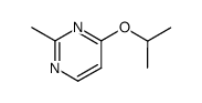 2-甲基-4-异丙氧基嘧啶 结构式
