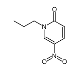 5-硝基-1-丙基-2(1H)-吡啶酮 结构式