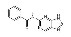 N-9H-嘌呤-2-基苯甲酰胺 结构式