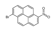 1-溴-6-硝基芘 结构式