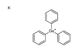Potassium, (triphenylgermyl)- 结构式