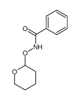 Benzamide, N-[(tetrahydro-2H-pyran-2-yl)oxy]- 结构式
