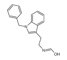 Formamide, N-[2-[1-(phenylmethyl)-1H-indol-3-yl]ethyl]- 结构式
