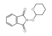 2-(oxan-2-yloxy)isoindole-1,3-dione 结构式