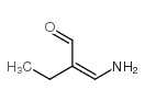 3-Amino-2-ethylacrolein 结构式