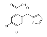 4,5-二氯-2-(2-噻吩羰基)苯甲酸 结构式