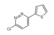 3-氯-6-(噻吩-2-基)哒嗪 结构式