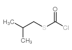 S-异丁硫代氯甲酸酯 结构式