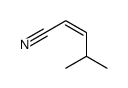 4-甲基-2-戊烯腈 结构式