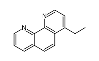 4-乙基-1,10-菲咯啉 结构式