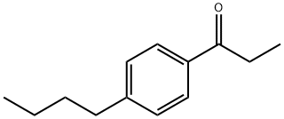1-(4-丁基苯基)丙烷-1-酮 结构式