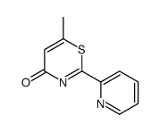 6-甲基-2-(2-吡啶基)-4H-1,3-噻嗪-4-酮 结构式