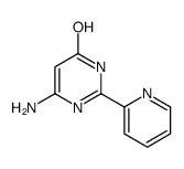 6-氨基-2-(吡啶-2-基)嘧啶-4(3H)-酮 结构式