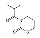 1-Propanone, 1-(dihydro-2-thioxo-2H-1,3-thiazin-3(4H)-yl)-2-methyl- 结构式