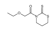 Ethanone, 1-(dihydro-2-thioxo-2H-1,3-thiazin-3(4H)-yl)-2-ethoxy- 结构式