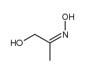 1-羟基-2-丙酮肟 (Z)-构型 结构式