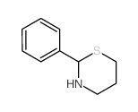2-苯基四氢-2H-1,3-噻嗪 结构式